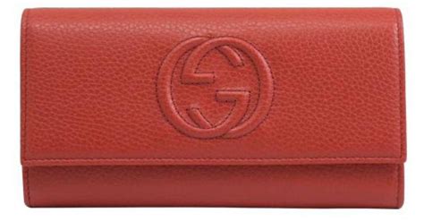 gucci red wallet women's|gucci wallet white.